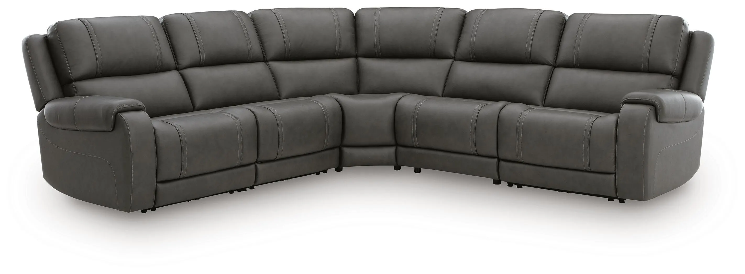 5Z-Harrenhurst 5-Piece Power Reclining Sectional